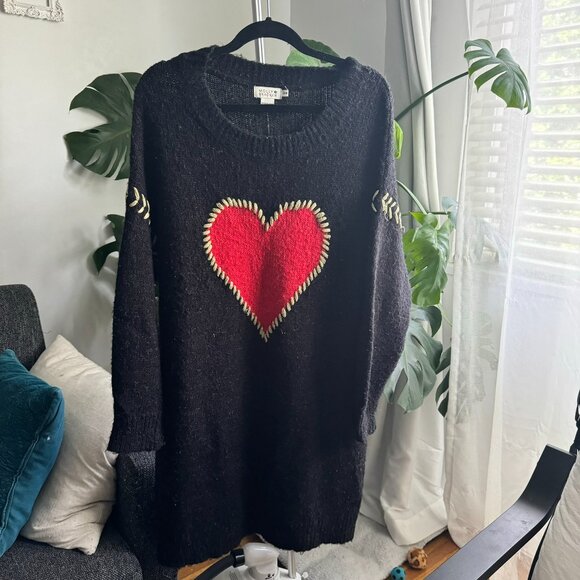 Molly Bracken Heart Sweater Dress - Picture 2 of 4